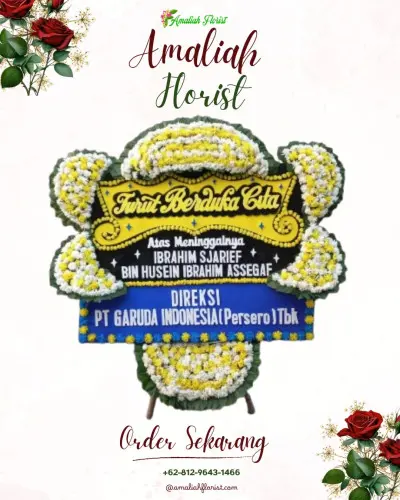 Papan Bunga Duka di Selong